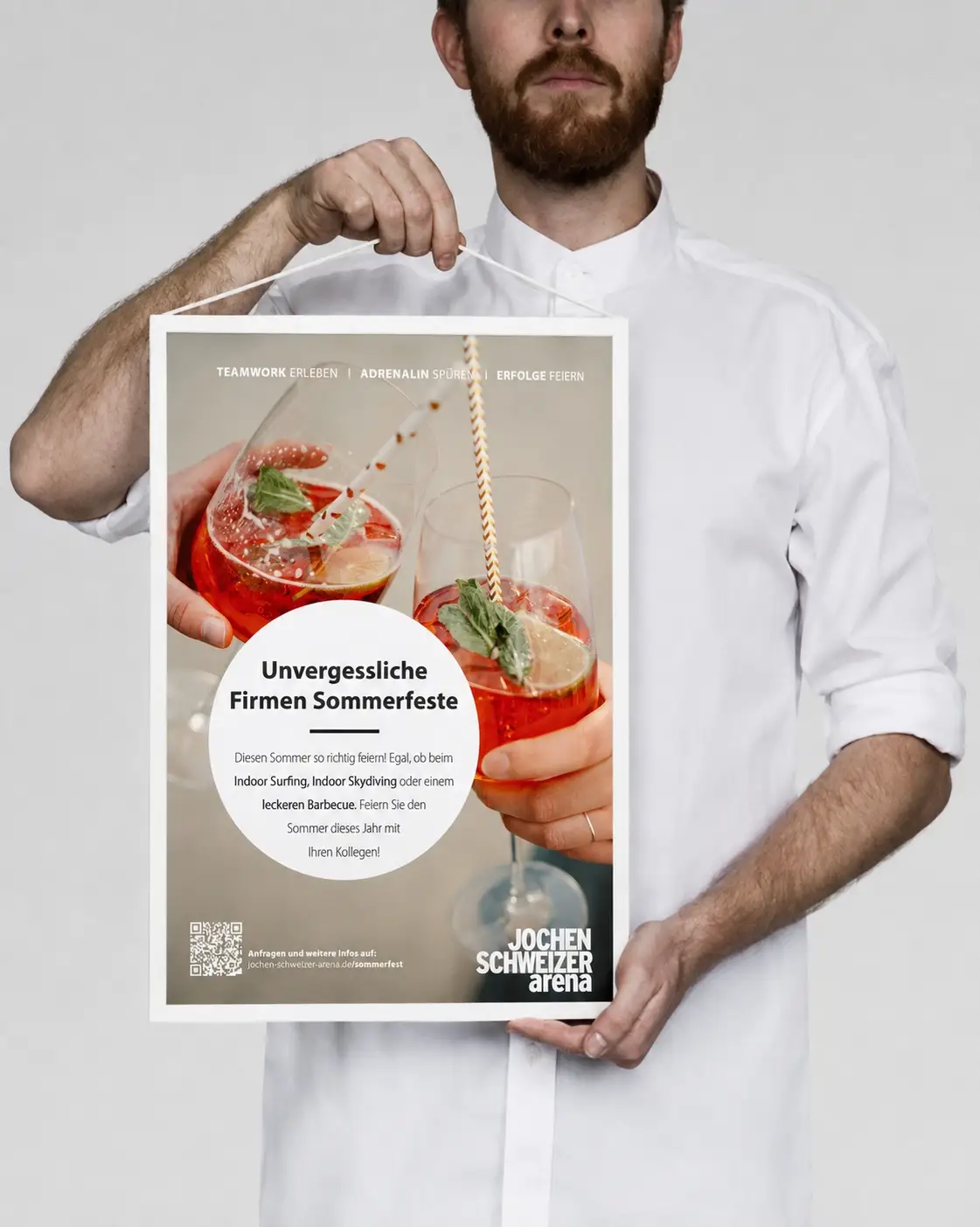 Jochen Schweizer Arena Poster Mockup