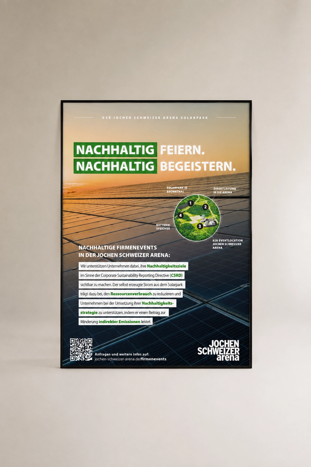Jochen Schweizer Arena Poster Mockup